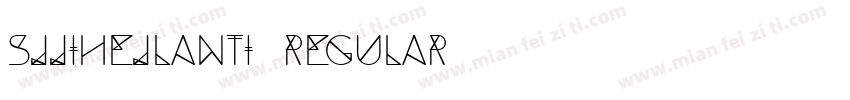 Sjjihejlanti Regular字体转换